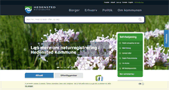 Desktop Screenshot of hedensted.dk